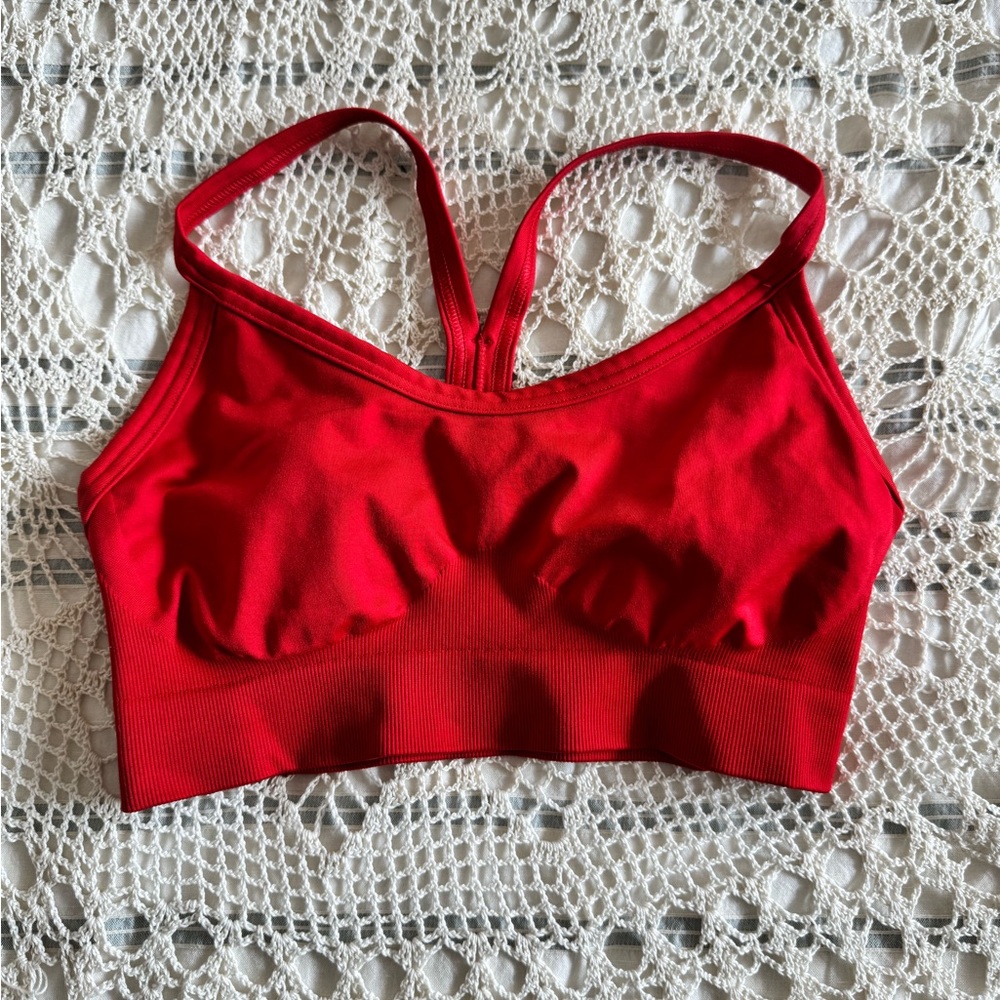 Gymshark Vibrant Red Sports Bra